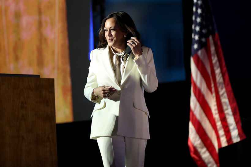 'Elegemos um presidente que representa o melhor de nós', diz Kamala Harris