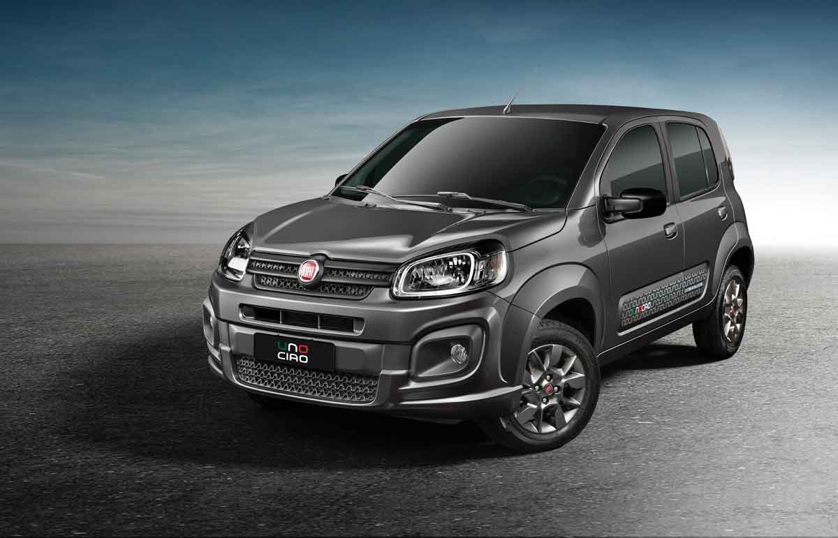 Fiat Uno: versões Attractive e Way - 0 Km