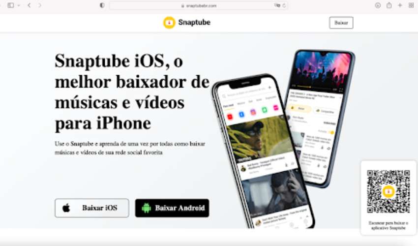 Caso não saiba, existe um aplicativo chamado Snaptube, que serve pra baixar  videos e musicas. Eu tenho ele baixado no meu celular, ele é bom ate mas  pqp, as notificações desse troço